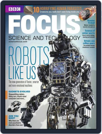 BBC Science Focus February 10th, 2014 Digital Back Issue Cover