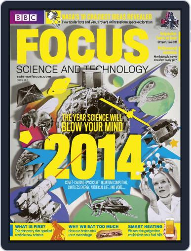 BBC Science Focus December 16th, 2013 Digital Back Issue Cover