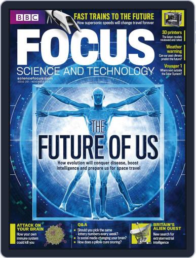BBC Science Focus October 16th, 2013 Digital Back Issue Cover