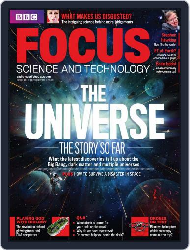 BBC Science Focus September 18th, 2013 Digital Back Issue Cover