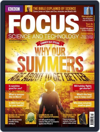 BBC Science Focus June 26th, 2013 Digital Back Issue Cover