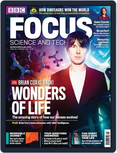 BBC Science Focus January 9th, 2013 Digital Back Issue Cover