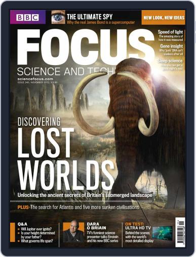 BBC Science Focus October 11th, 2012 Digital Back Issue Cover