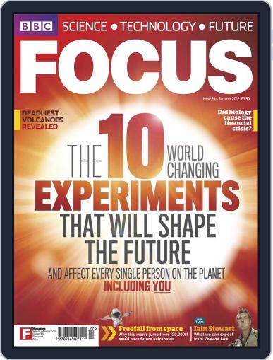 BBC Science Focus June 27th, 2012 Digital Back Issue Cover