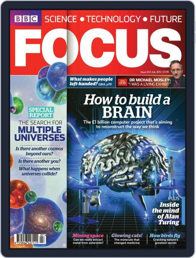 BBC Science Focus May 30th, 2012 Digital Back Issue Cover