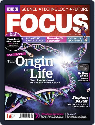 BBC Science Focus May 2nd, 2012 Digital Back Issue Cover