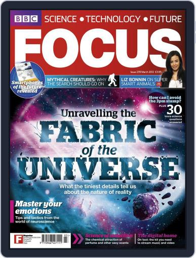 BBC Science Focus February 8th, 2012 Digital Back Issue Cover
