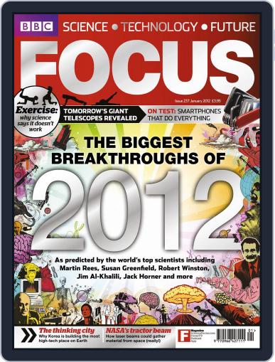BBC Science Focus December 14th, 2011 Digital Back Issue Cover