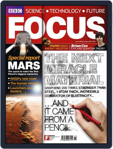 BBC Science Focus October 19th, 2011 Digital Back Issue Cover
