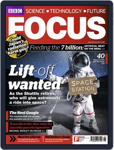 BBC Science Focus May 4th, 2011 Digital Back Issue Cover