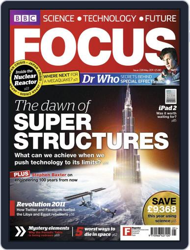 BBC Science Focus April 6th, 2011 Digital Back Issue Cover