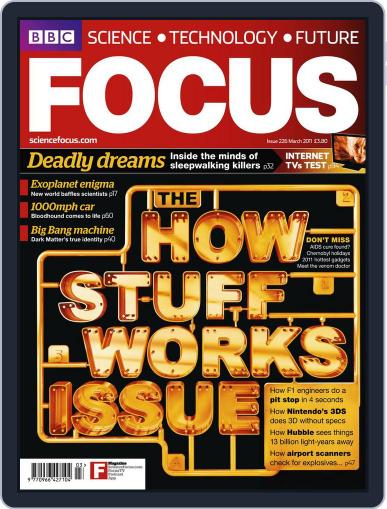 BBC Science Focus February 9th, 2011 Digital Back Issue Cover