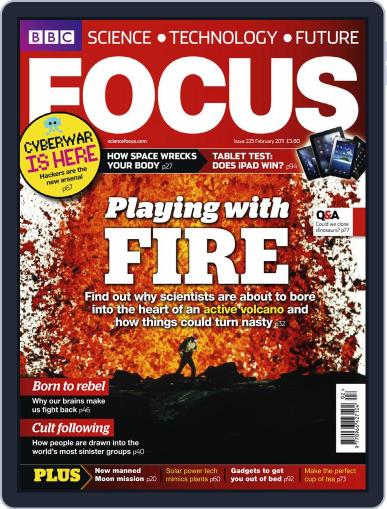 BBC Science Focus January 17th, 2011 Digital Back Issue Cover