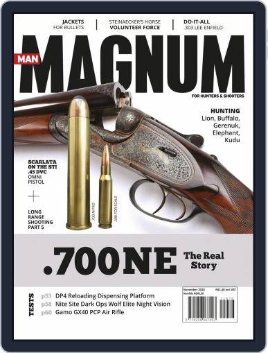 Man Magnum November 1st, 2018 Digital Back Issue Cover