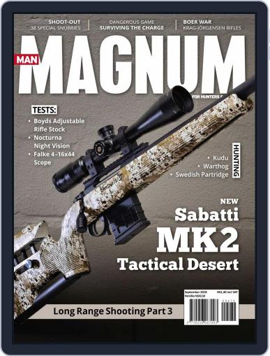 Man Magnum September 1st, 2018 Digital Back Issue Cover