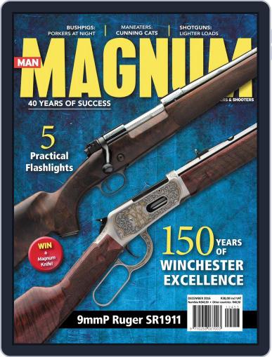 Man Magnum December 1st, 2016 Digital Back Issue Cover