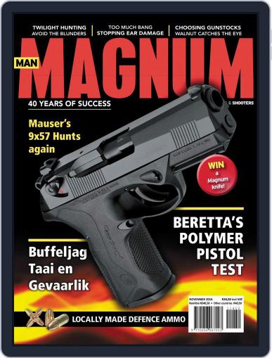 Man Magnum November 1st, 2016 Digital Back Issue Cover