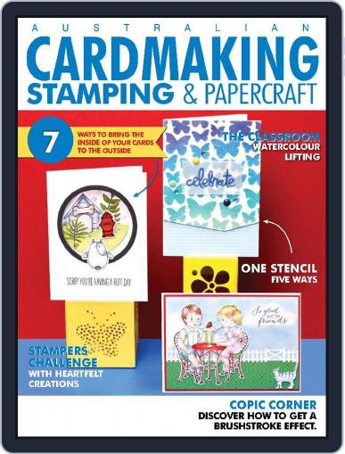 Cardmaking Stamping & Papercraft August 1st, 2016 Digital Back Issue Cover