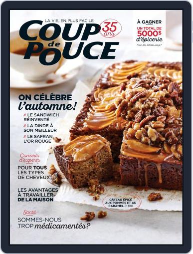 Coup De Pouce October 1st, 2019 Digital Back Issue Cover
