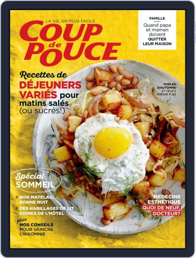 Coup De Pouce November 1st, 2018 Digital Back Issue Cover