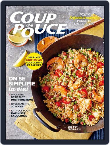 Coup De Pouce September 1st, 2018 Digital Back Issue Cover