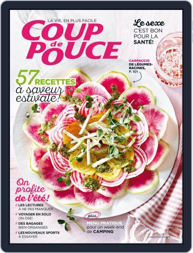 Coup De Pouce July 1st, 2018 Digital Back Issue Cover