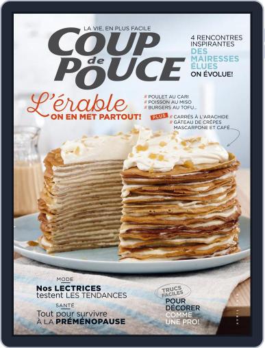 Coup De Pouce April 1st, 2018 Digital Back Issue Cover