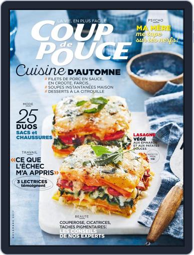 Coup De Pouce November 1st, 2017 Digital Back Issue Cover