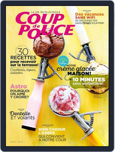 Coup De Pouce August 1st, 2017 Digital Back Issue Cover