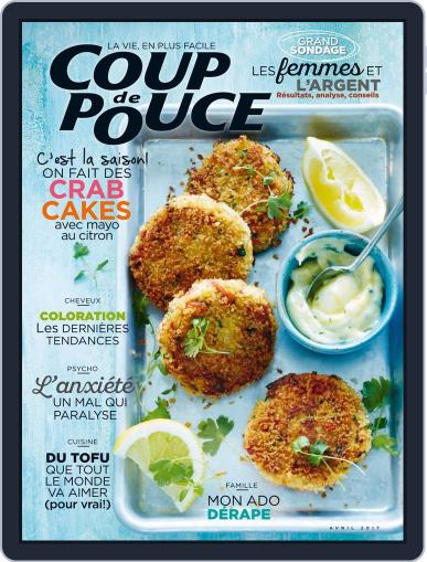 Coup De Pouce April 1st, 2017 Digital Back Issue Cover
