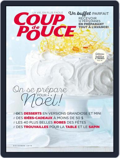 Coup De Pouce November 30th, 2016 Digital Back Issue Cover