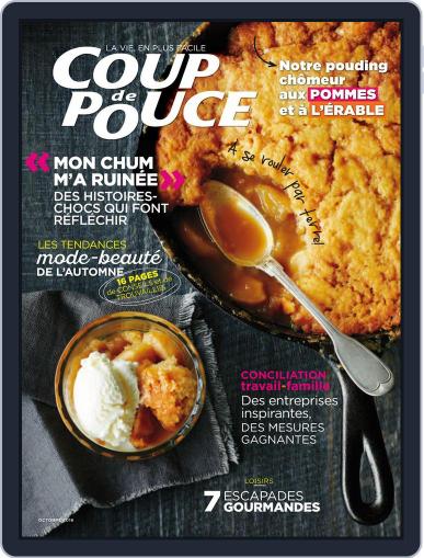 Coup De Pouce September 1st, 2016 Digital Back Issue Cover