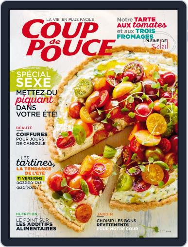Coup De Pouce July 7th, 2016 Digital Back Issue Cover