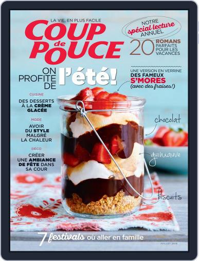 Coup De Pouce July 1st, 2016 Digital Back Issue Cover