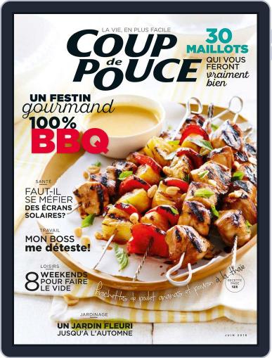 Coup De Pouce June 1st, 2016 Digital Back Issue Cover