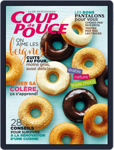 Coup De Pouce April 1st, 2016 Digital Back Issue Cover