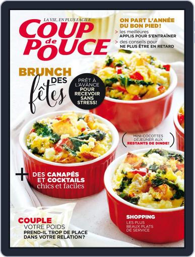 Coup De Pouce January 1st, 2016 Digital Back Issue Cover