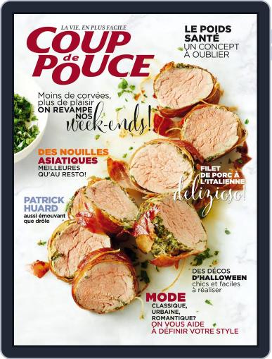 Coup De Pouce November 1st, 2015 Digital Back Issue Cover