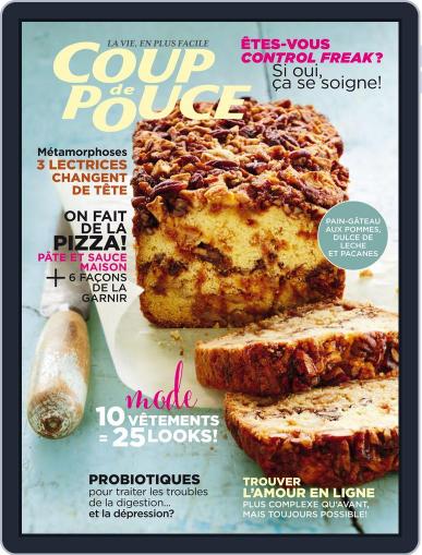 Coup De Pouce October 1st, 2015 Digital Back Issue Cover