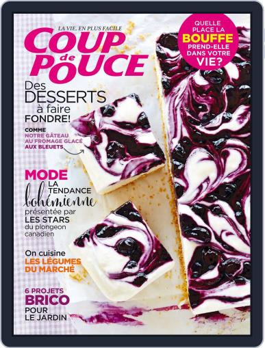 Coup De Pouce August 1st, 2015 Digital Back Issue Cover