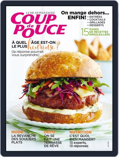 Coup De Pouce June 1st, 2015 Digital Back Issue Cover