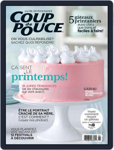 Coup De Pouce April 2nd, 2014 Digital Back Issue Cover