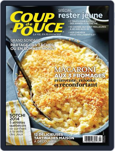 Coup De Pouce February 5th, 2014 Digital Back Issue Cover