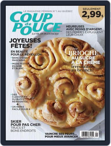 Coup De Pouce December 4th, 2013 Digital Back Issue Cover