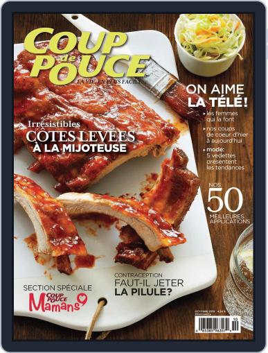 Coup De Pouce September 5th, 2013 Digital Back Issue Cover