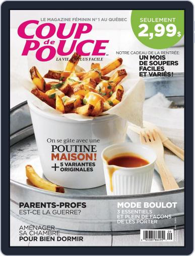 Coup De Pouce July 31st, 2013 Digital Back Issue Cover