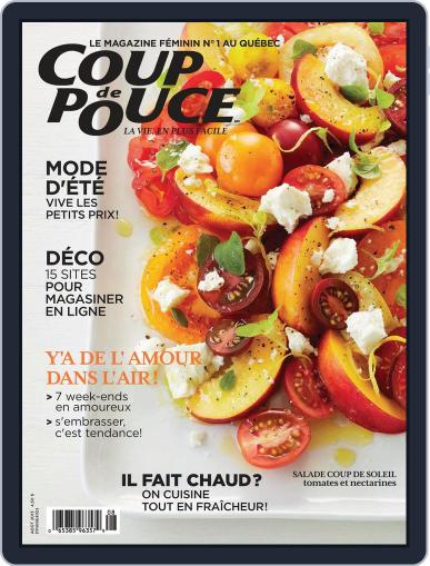 Coup De Pouce July 3rd, 2013 Digital Back Issue Cover