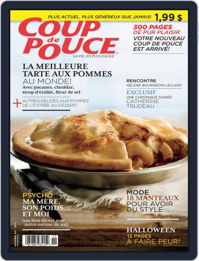 Coup De Pouce October 9th, 2012 Digital Back Issue Cover