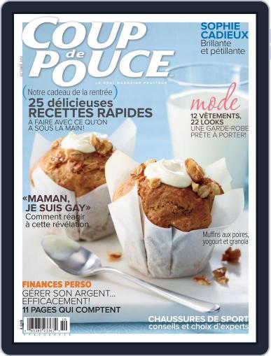 Coup De Pouce August 29th, 2012 Digital Back Issue Cover