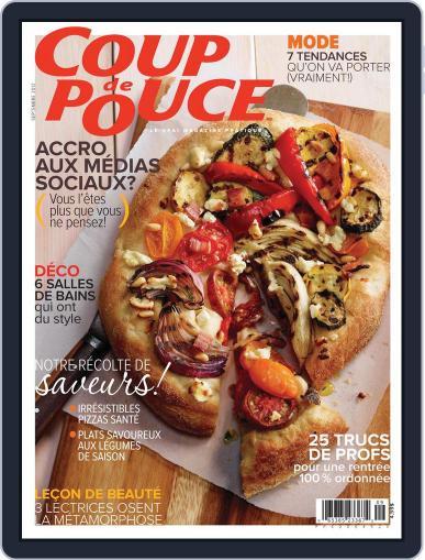 Coup De Pouce August 1st, 2012 Digital Back Issue Cover
